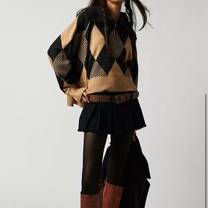 Free People Lucy Half Zip Pullover